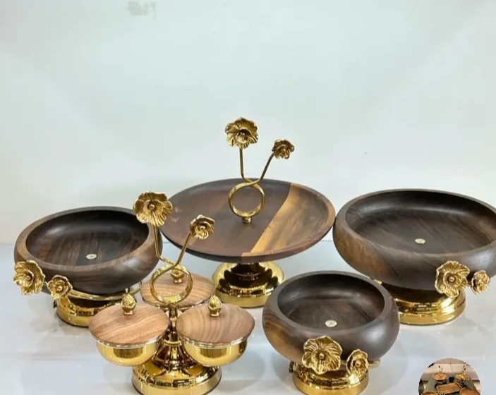سرویس پذیرایی چوبی شقایق