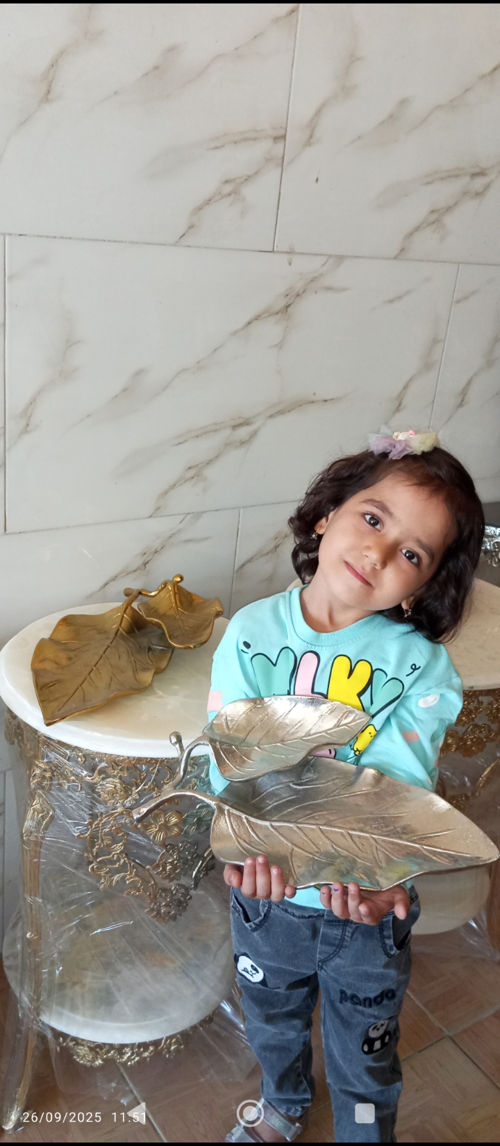 شیرینی خوری برگی آلومینیومی