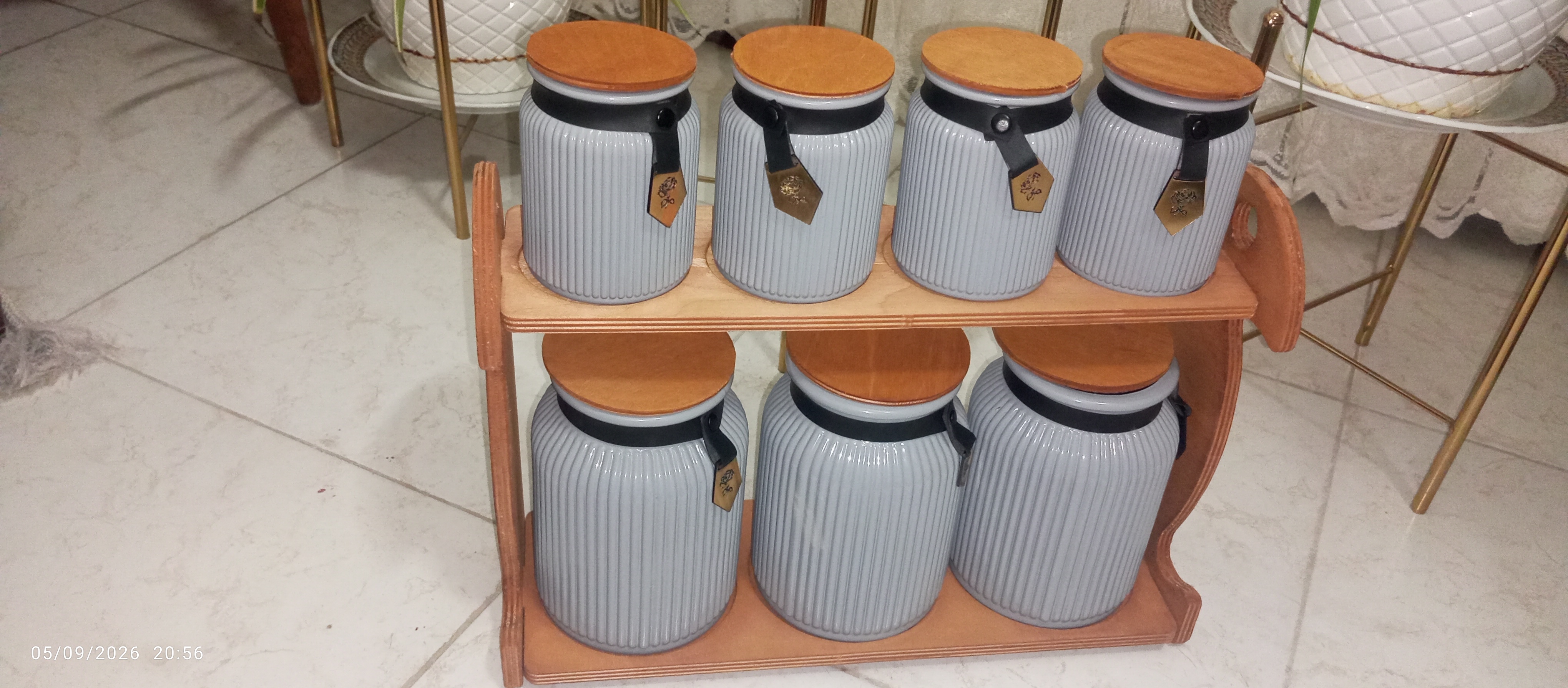 پاسماوری استند دار دو طبقه