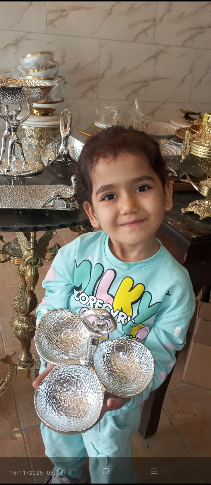 سرویس پذیرایی۶تیکه آلومینیوم بالرین
