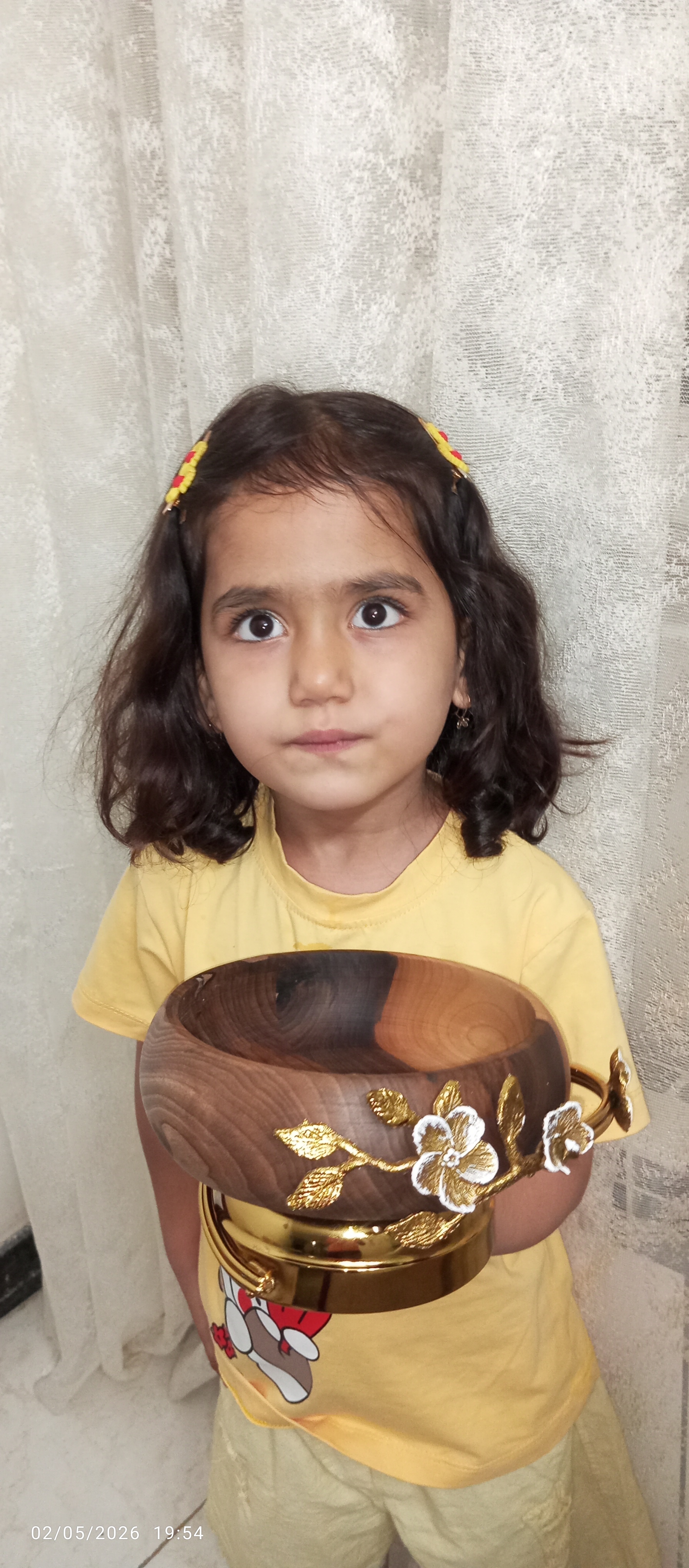 سرویس پذیرایی چوبی ۴تیکه شکوفه